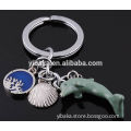 New Style High Quantity Dolphin Keychain Keyring,personalized keychain